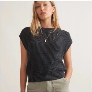 Marine Layer Charcoal Knit Sweater